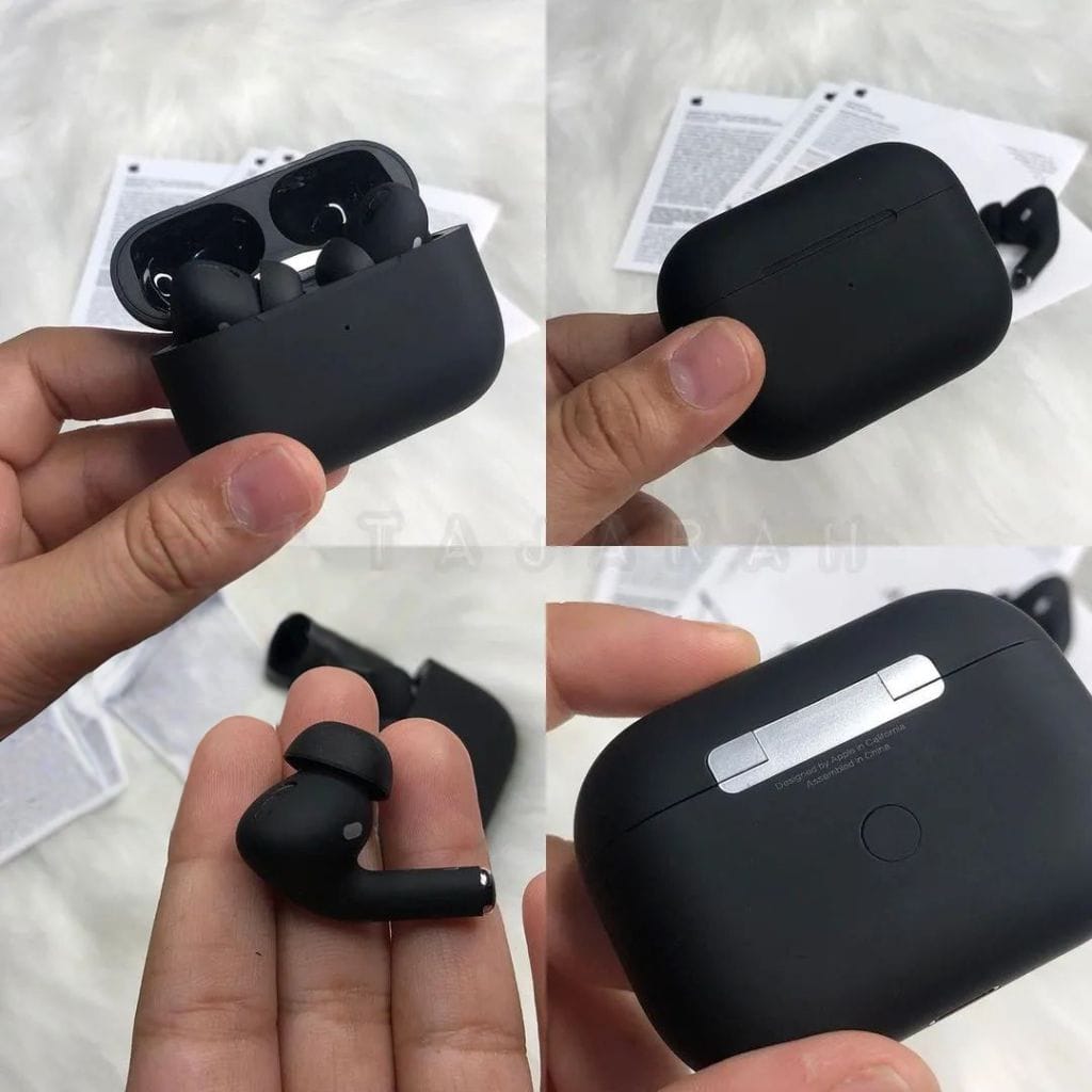 Apple AirPods Black and white Lite Edition (2nd Generation) with Active Noise Cancellation – Seamless Wireless Audio (With Box)