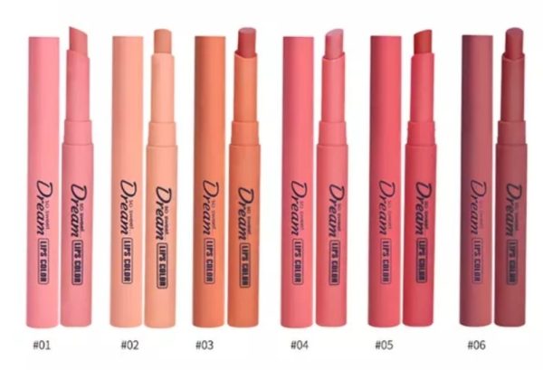 Hang Feng Dream Lipstick Pack – Premium Lip Colors In Papaya, Orange, Pink, Rust, Pumpkin & Tangerine Shades For Long-lasting Smooth Finish